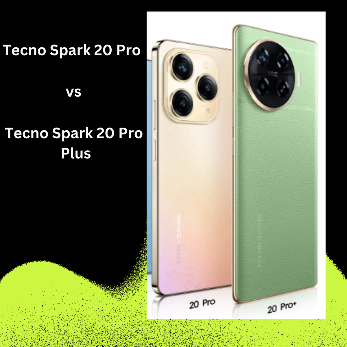 the difference between Spark 20 Pro and Spark 20 Pro +